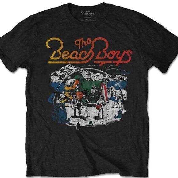 The Beach Boys Men's Live Drawing T-Shirt, Unisex Size Medium - Picture 4 of 5